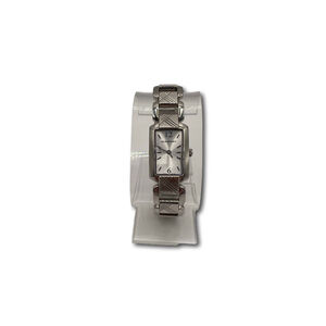Burberry BU4211 Quartz Watch Silver Dial Stainless Steel Ladies Need Battery